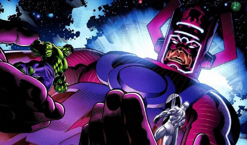 Galactus à travers l'univers Marvel