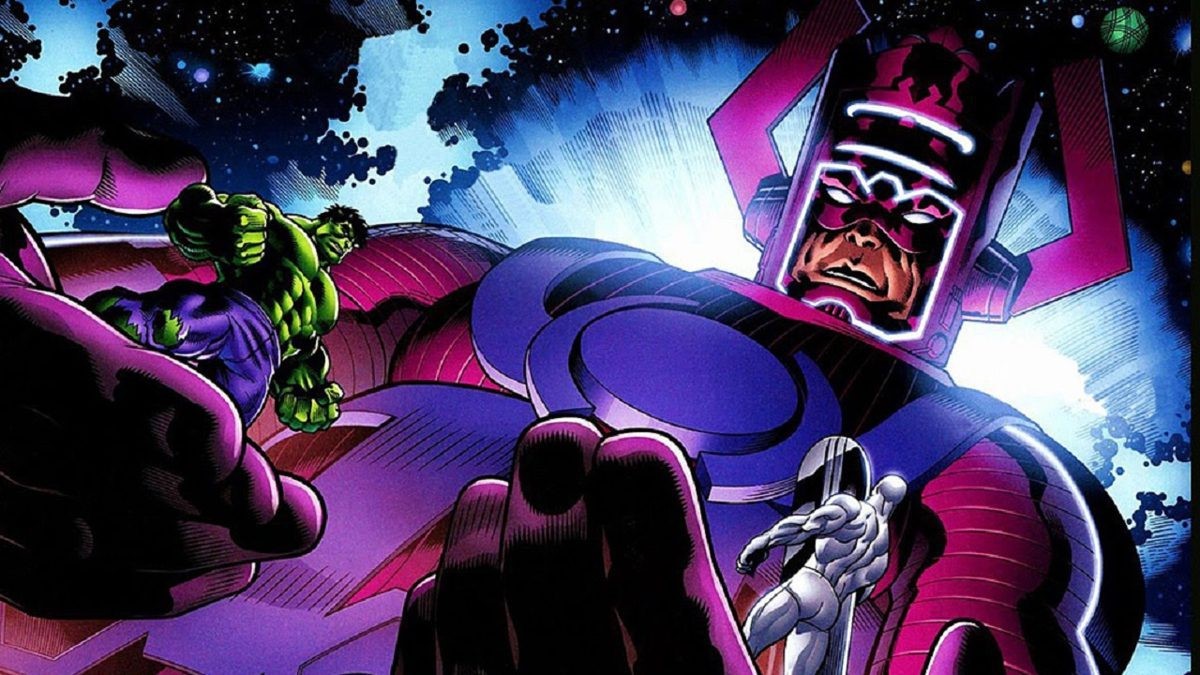 Galactus à travers l'univers Marvel