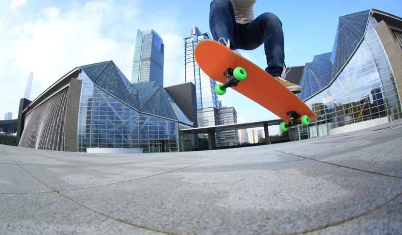 skate-board-volant