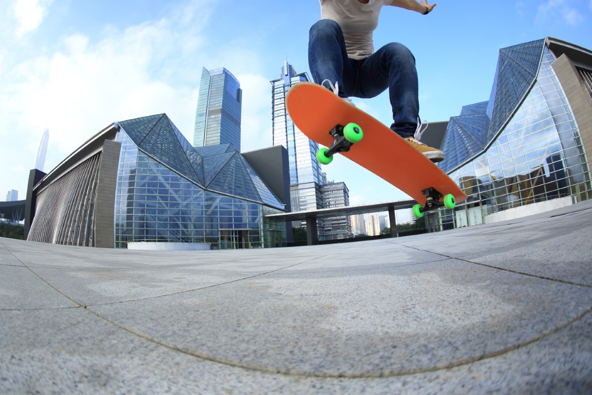 skate-board-volant